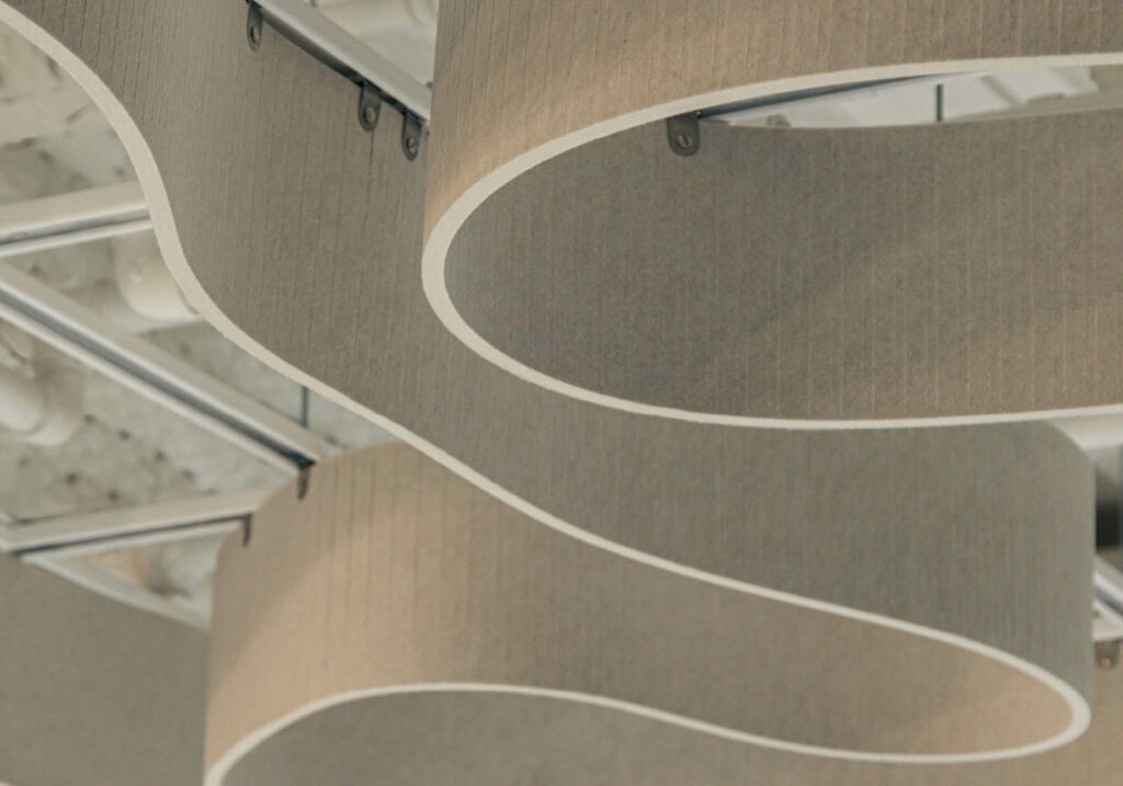Acoufelt Custom Acoustic Ceiling System at Simon Kucher’s London Headquarters