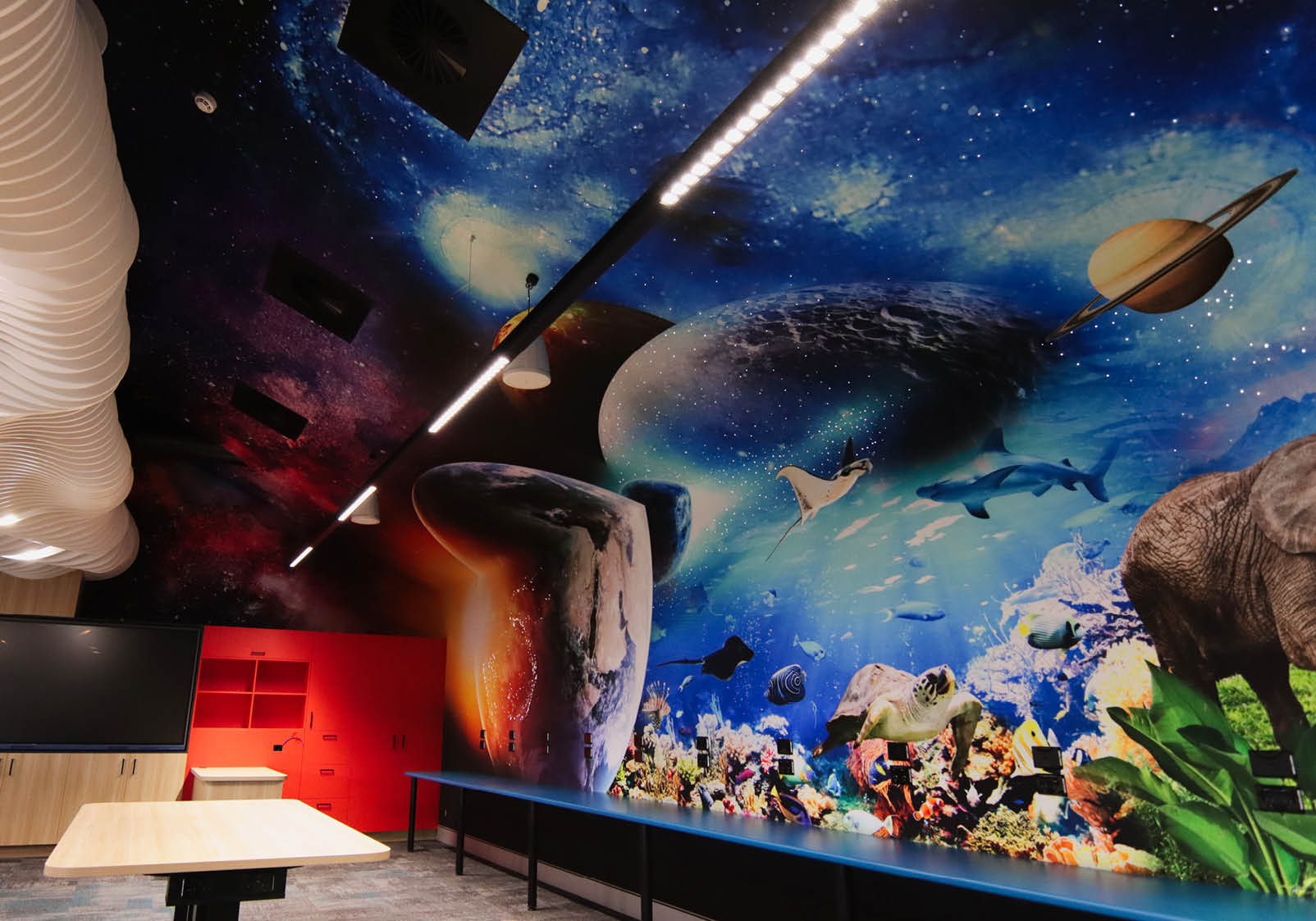 QuietPrint™ Acoustic Wall Panels for classroom noise control