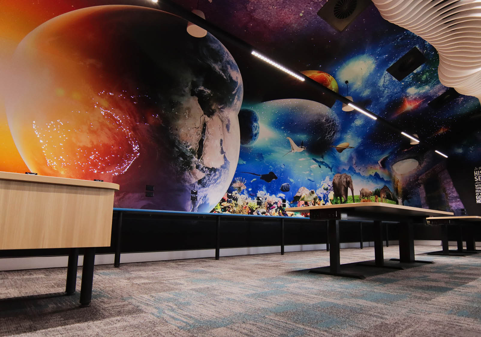 QuietPrint™ Acoustic Wall Panels for classroom noise control
