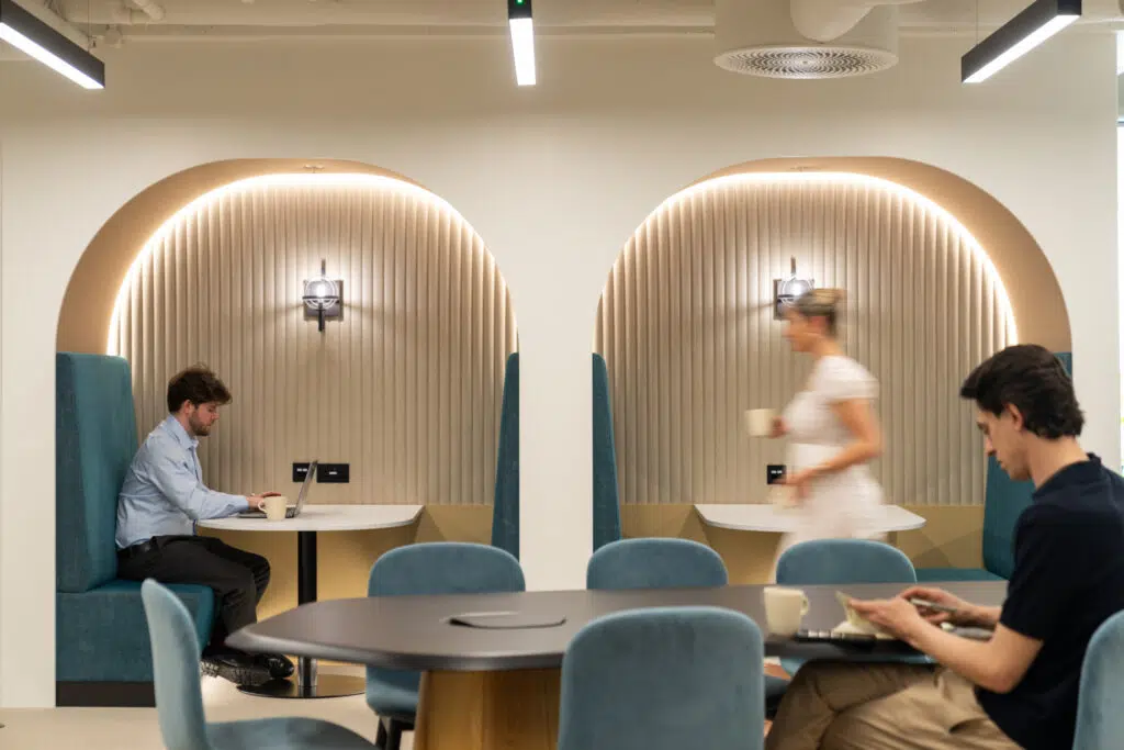 QuietForm acoustic panels for Campbell Lutyens London Headquarters