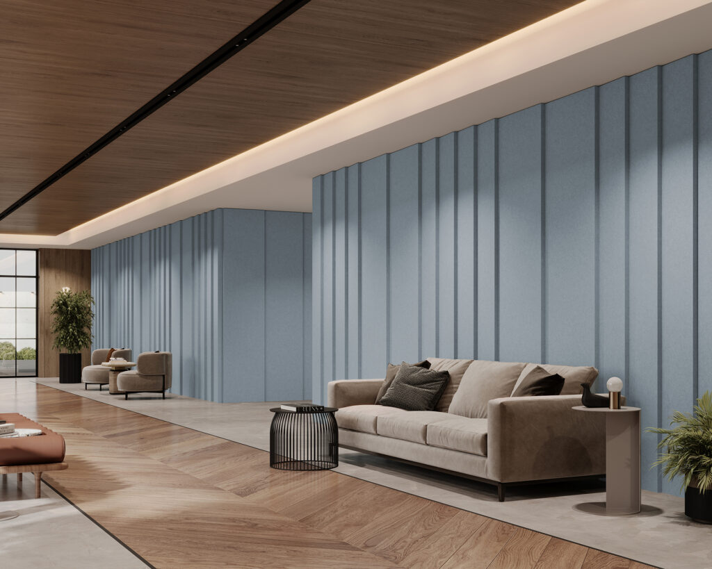 Pleat Wall Panels | Stonewash | Premier Collection
