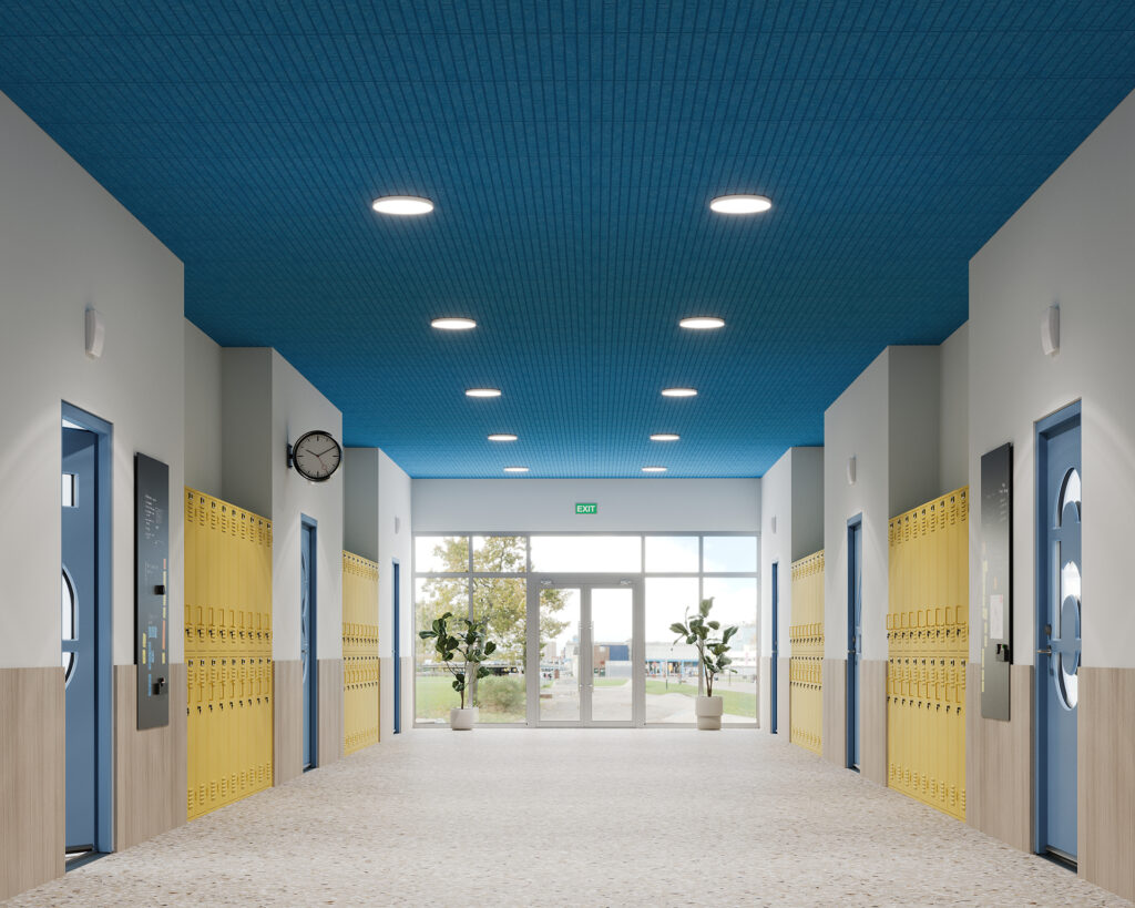 Fracture, Cabin Ceiling Panels | Azure | Premier Collection
