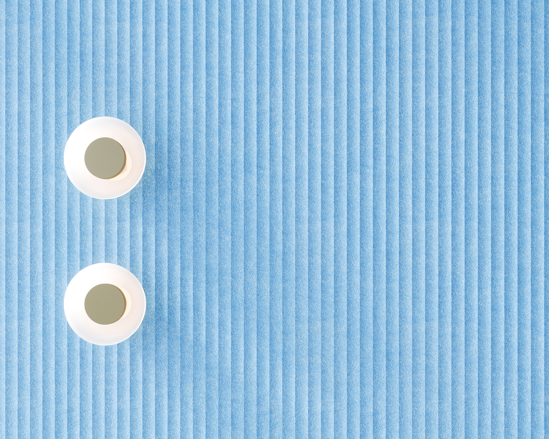 QuietForm, Ribbed A Wall Panels | Azure | Premier Collection