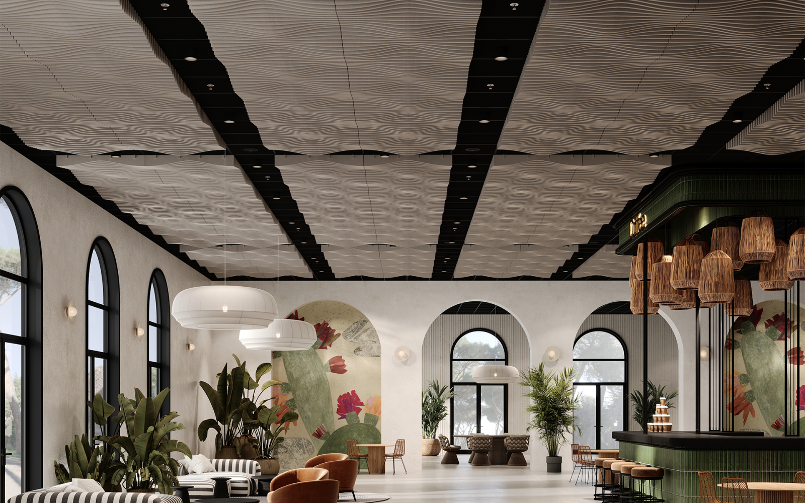 Rail, Transport Ceiling Frames | Mushroom | Premier Collection