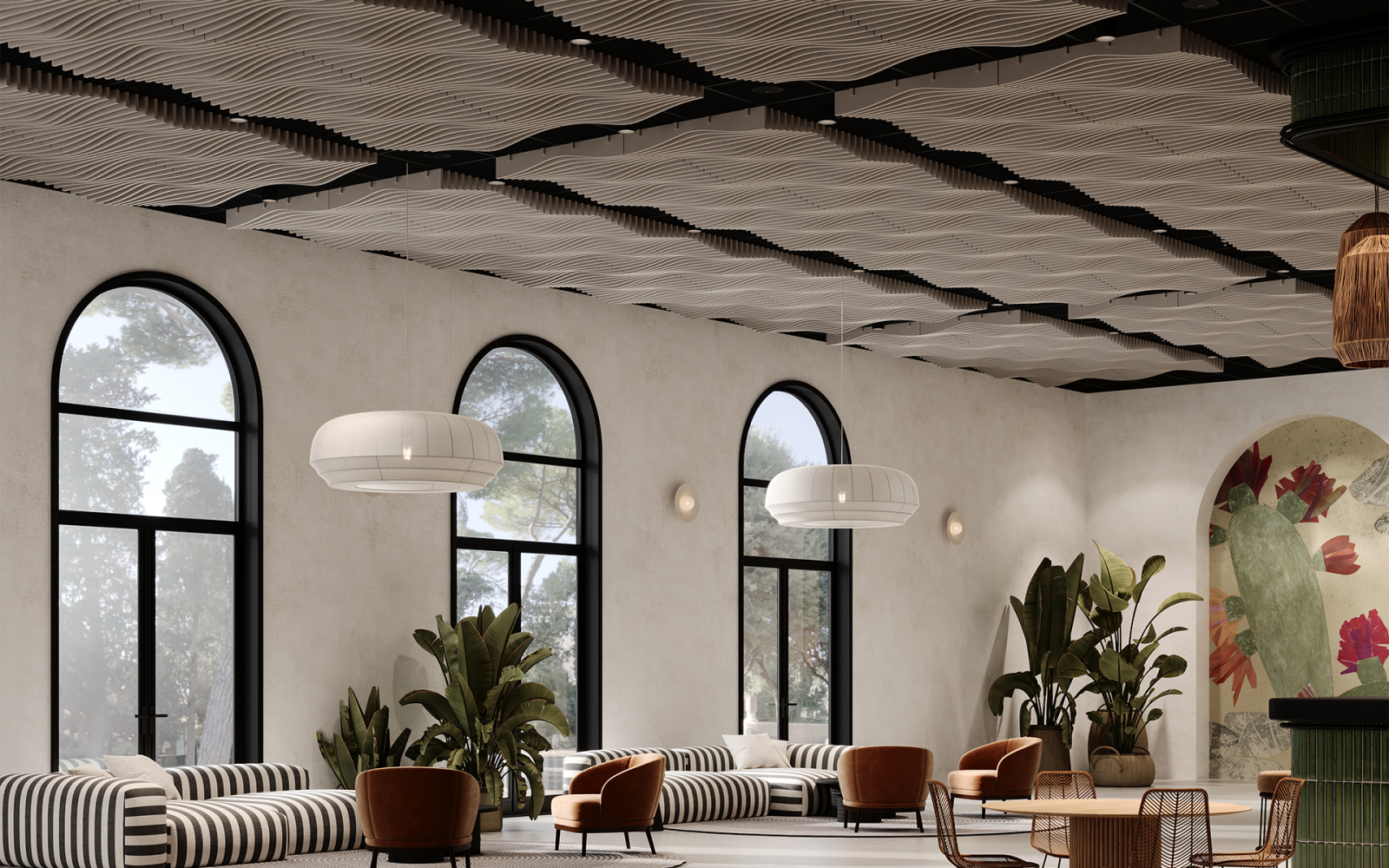 Rail, Transport Ceiling Frames | Mushroom | Premier Collection