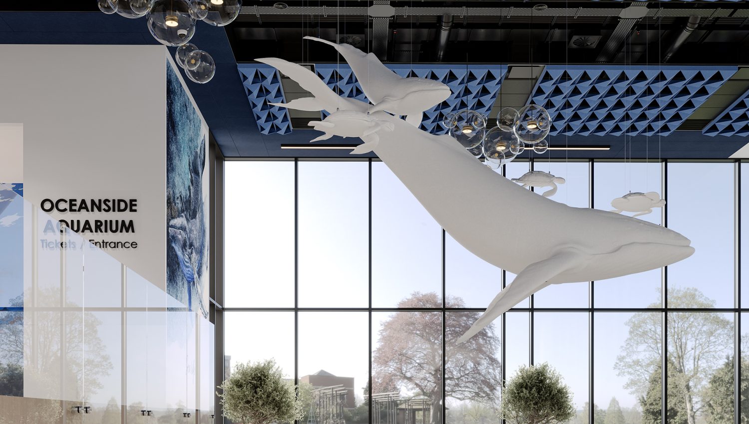 Gills, Salmon Ceiling Frames | Marine | Premier Collection