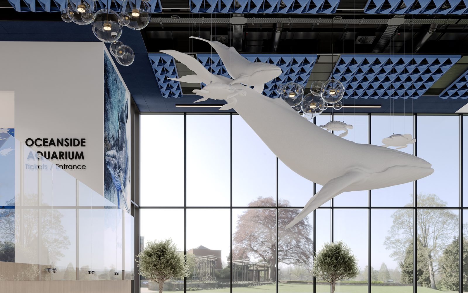 Gills, Salmon Ceiling Frames | Marine | Premier Collection