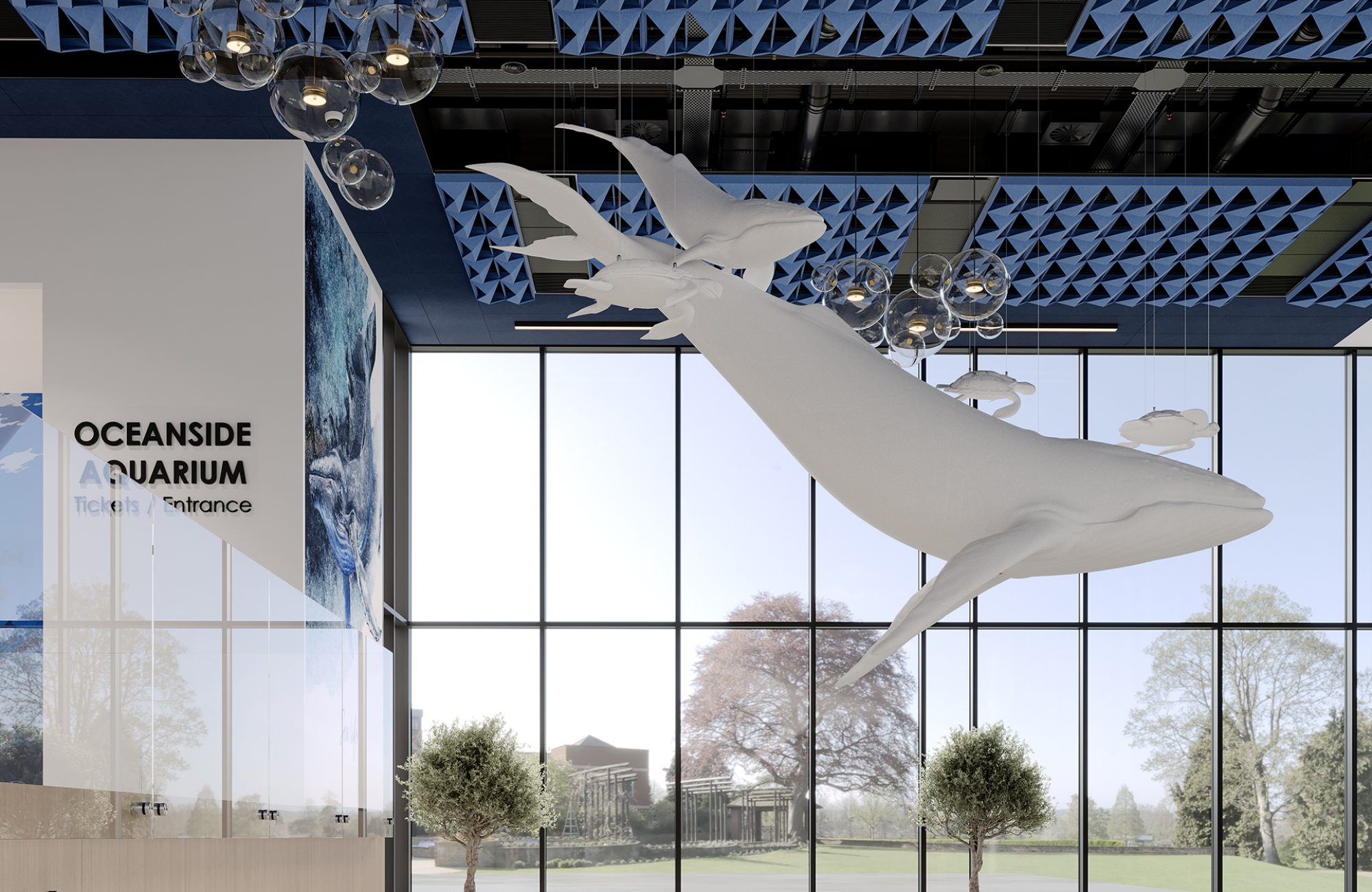 Gills, Salmon Ceiling Frames | Marine | Premier Collection