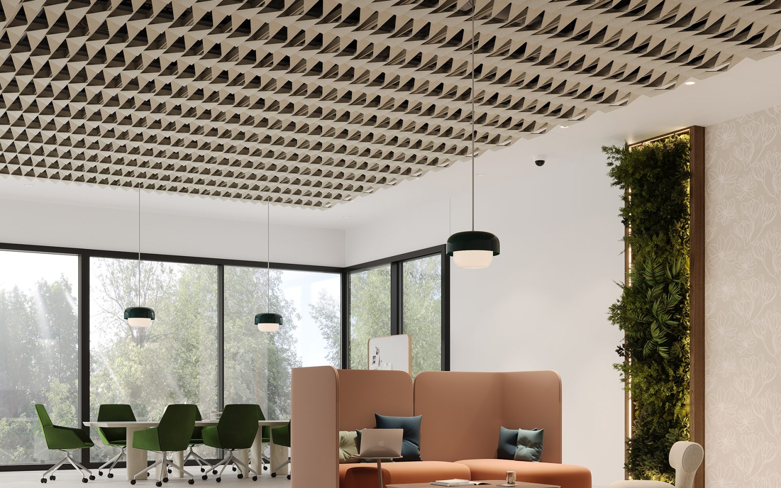 Gills, Sunfish Ceiling Frames | Almond | Premier Collection