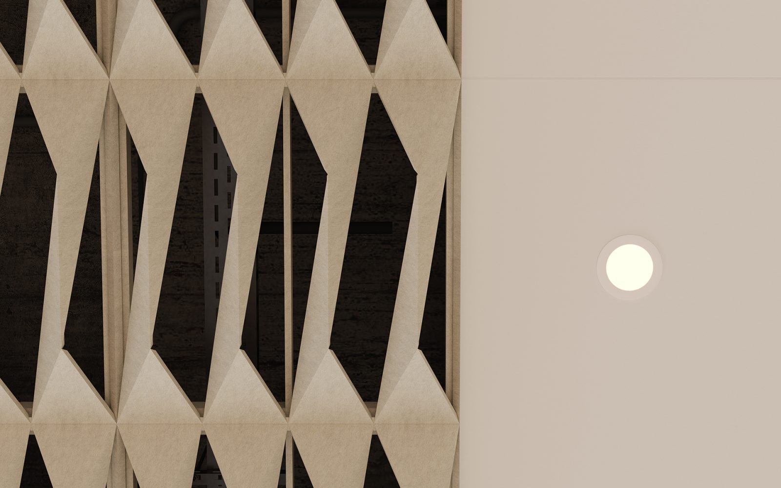 Gills, Sunfish Ceiling Frames | Almond | Premier Collection