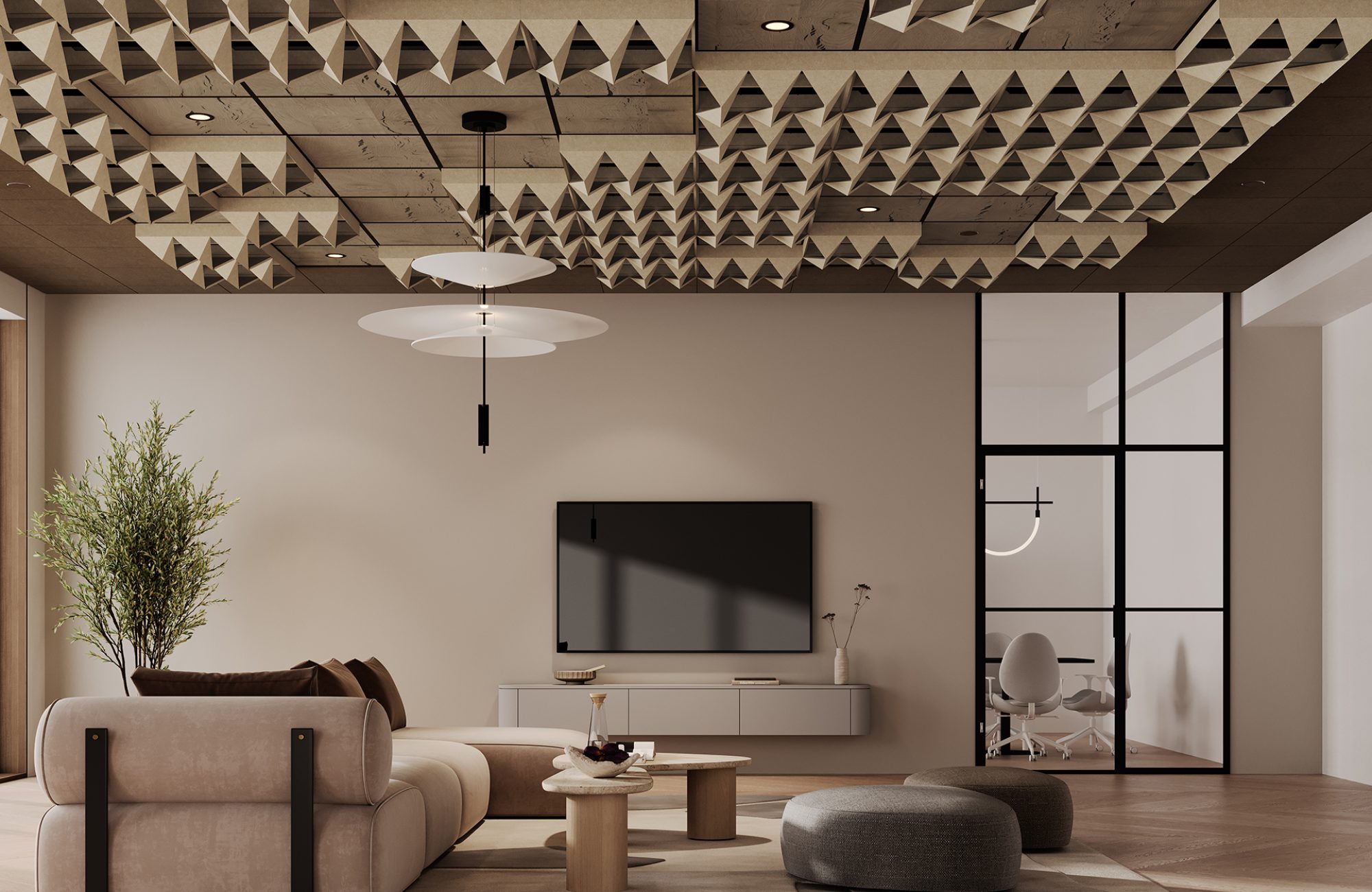 Gills, Trout Ceiling Frames | Ivory | Premier Collection