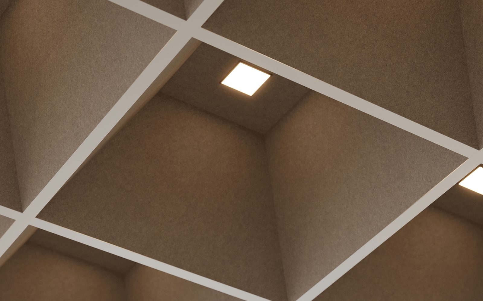 Castillo Ceiling Tiles | Mushroom | Premier Collection