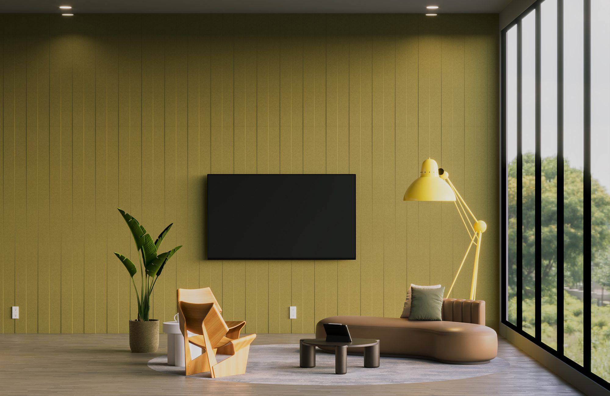 QuietForm, Pathway Wall Panels | Eucalyptus | Premier Collection