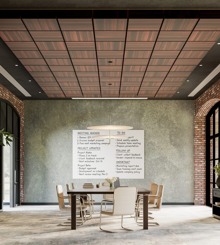 Vista, Box Ceiling Frames | Teak | WoodGrain Collection