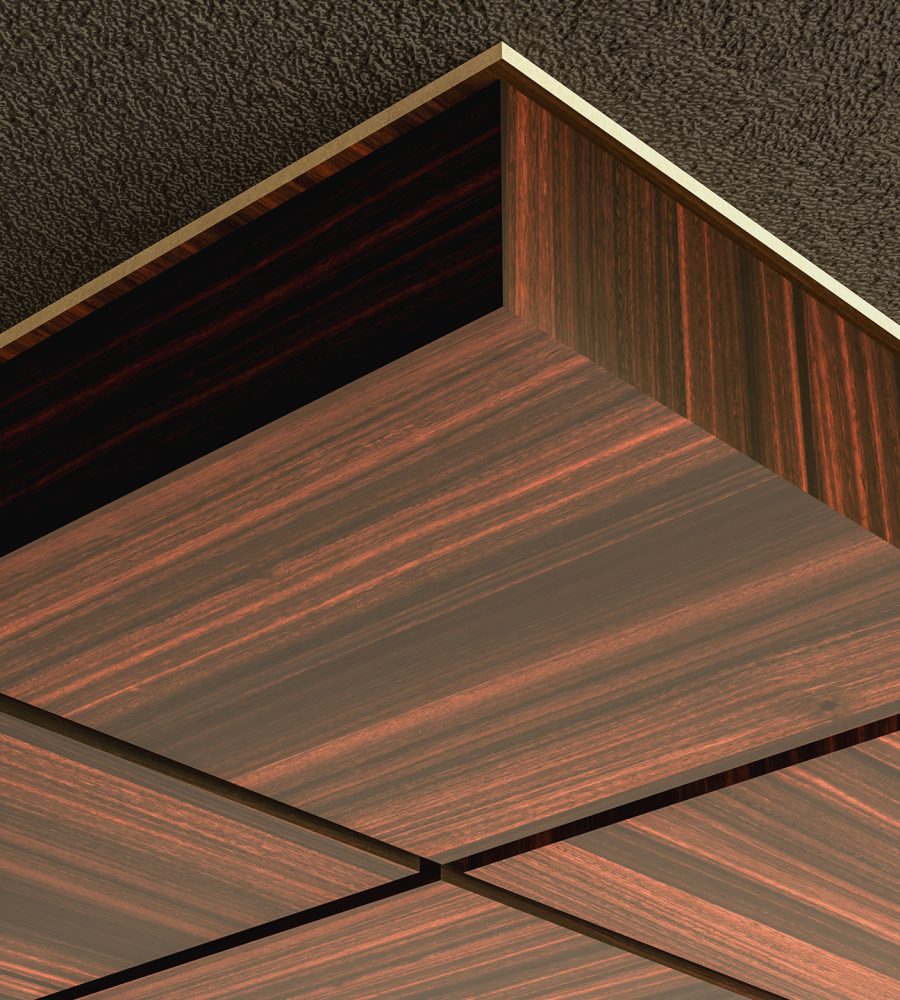 Vista, Box Ceiling Frames | Teak | WoodGrain Collection