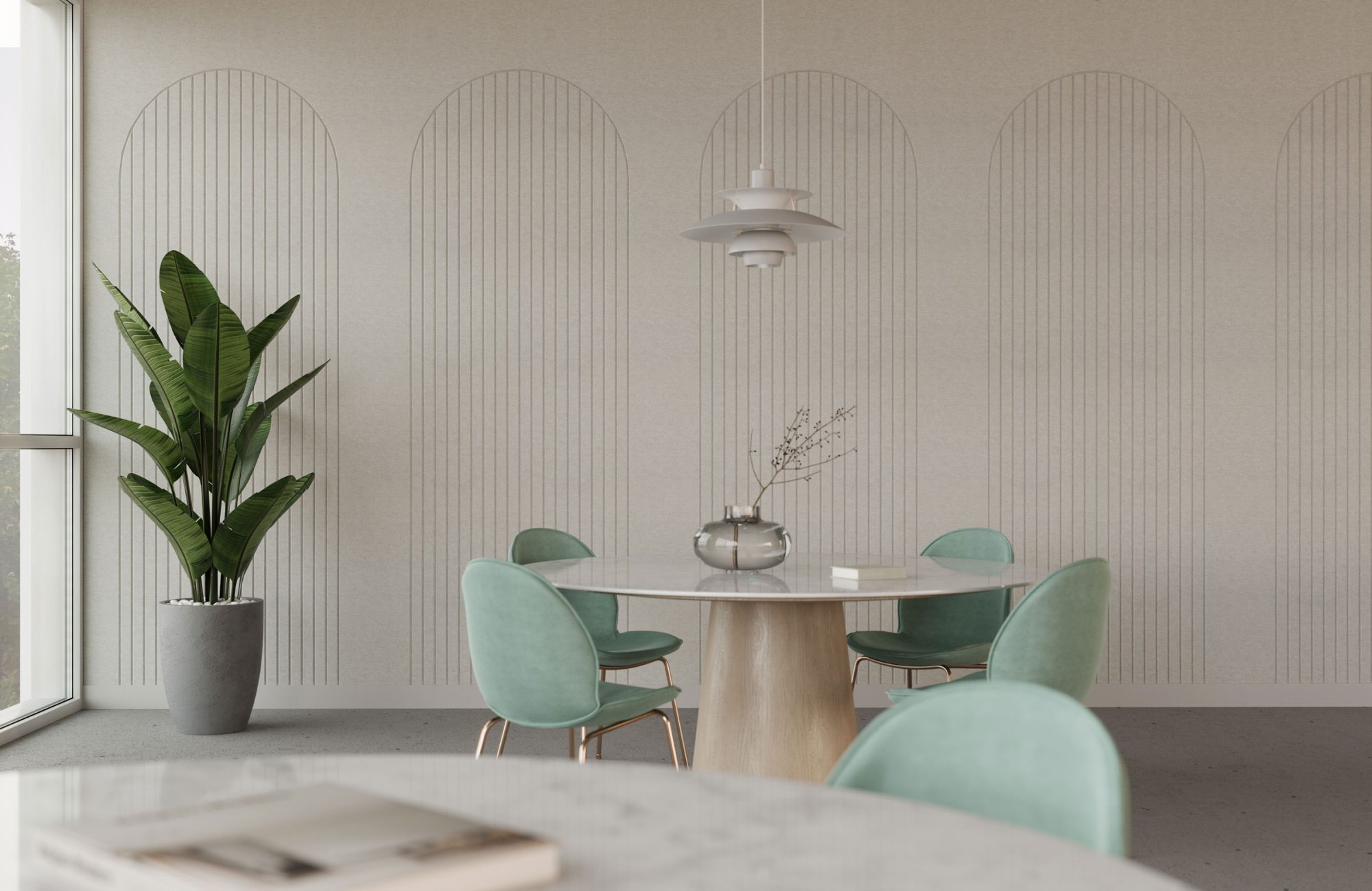 Fracture Wall Panel, Arch | Platinum | Premier Collection