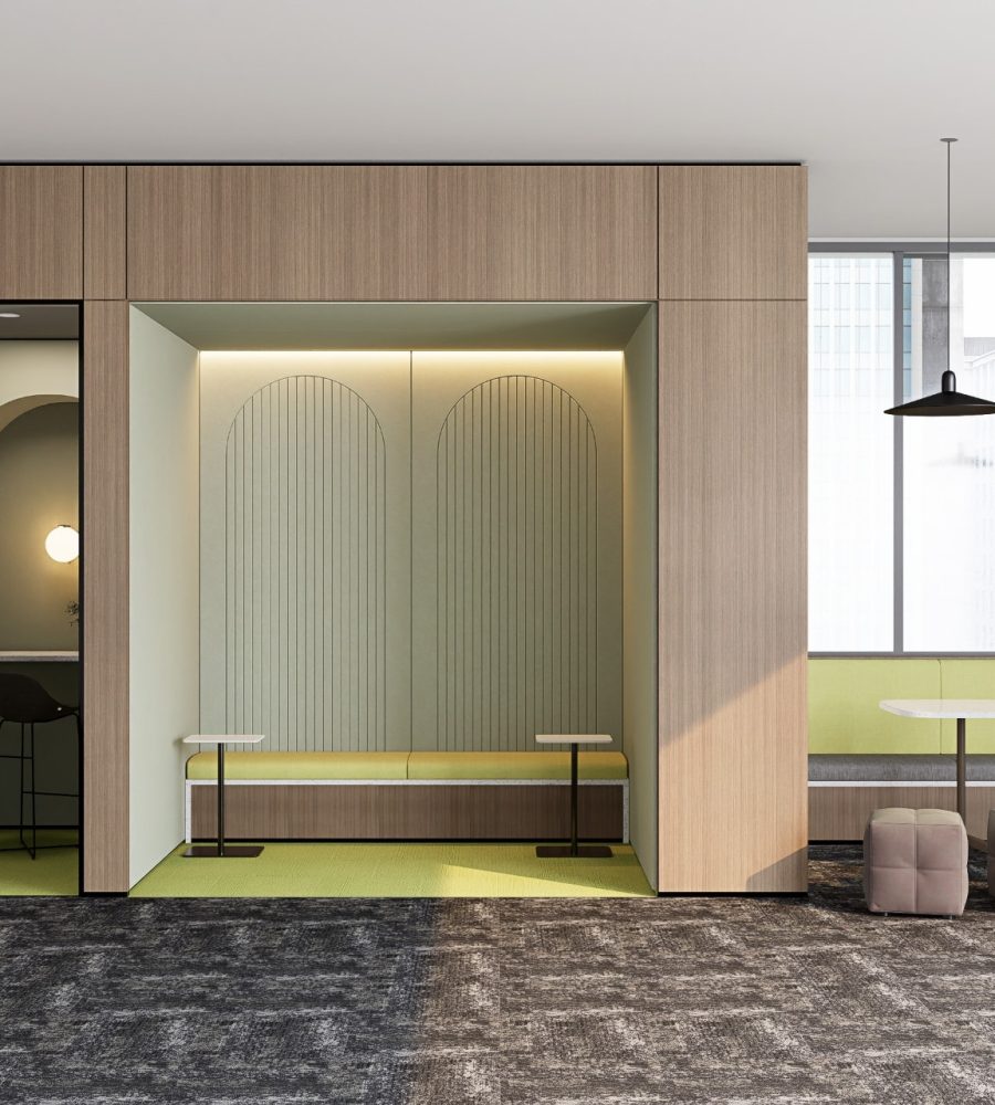 Fracture Wall Panel, Arch | Celery | Premier Collection