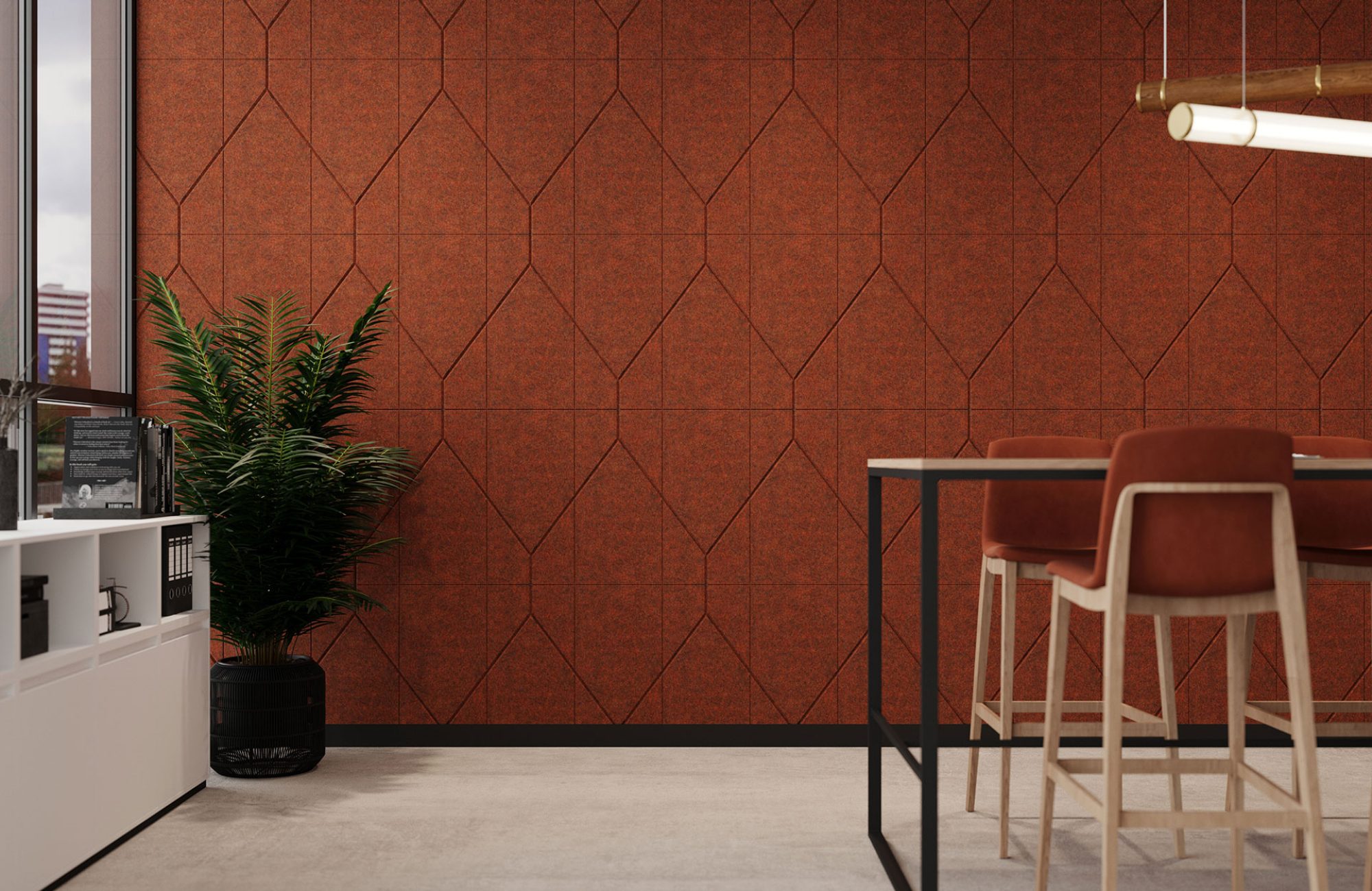 Fracture Tiles, Leadlight | Peppercorn | Premier Collection