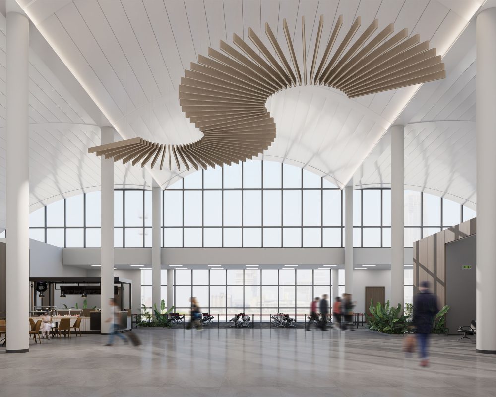 Sway Ceiling Baffles | Umber, Pearl | Premier Collection
