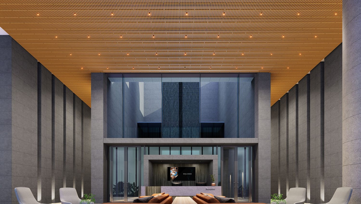 Rail, Road Ceiling Frames | Turmeric | Premier Collection