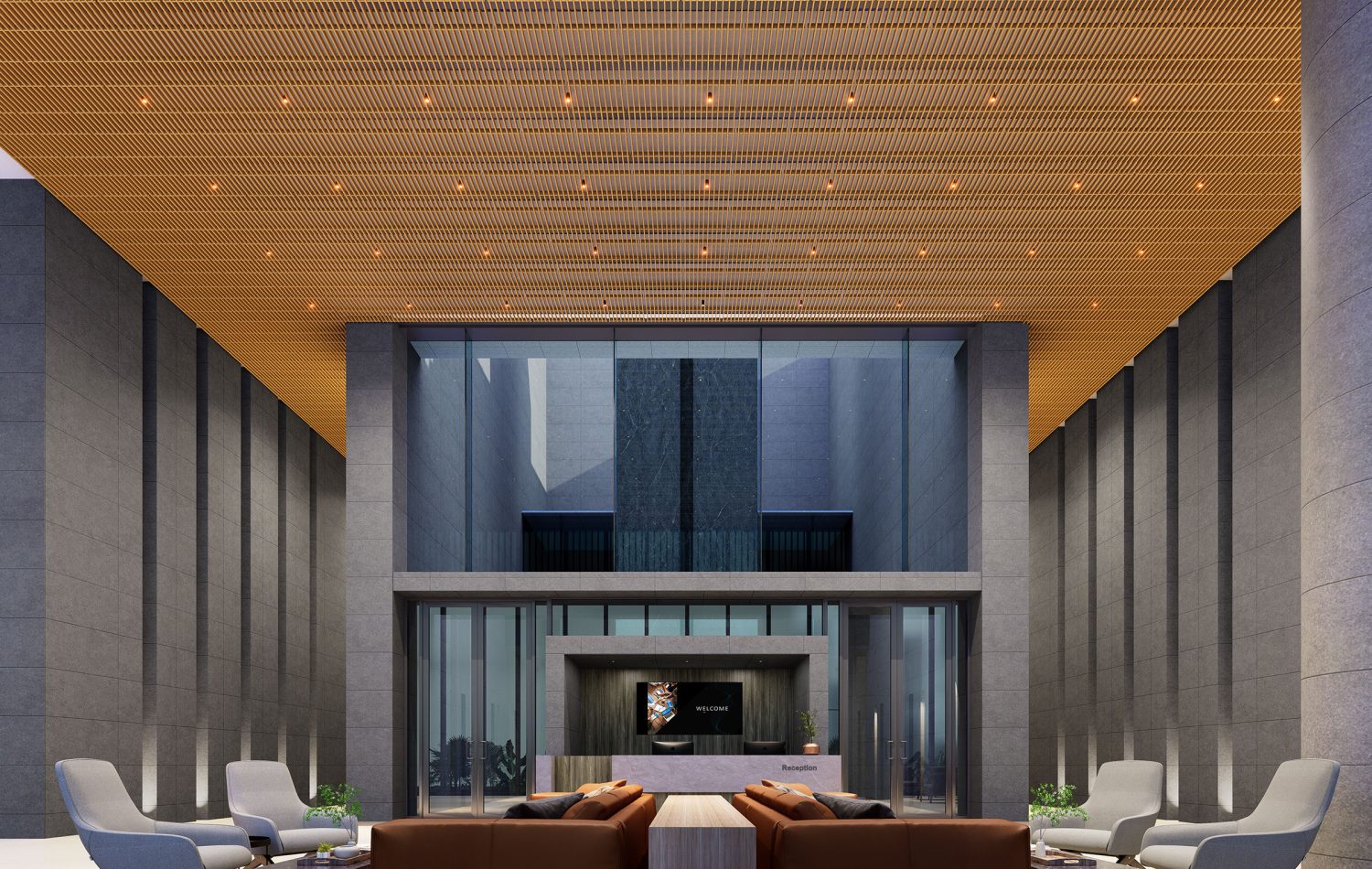 Rail, Road Ceiling Frames | Turmeric | Premier Collection