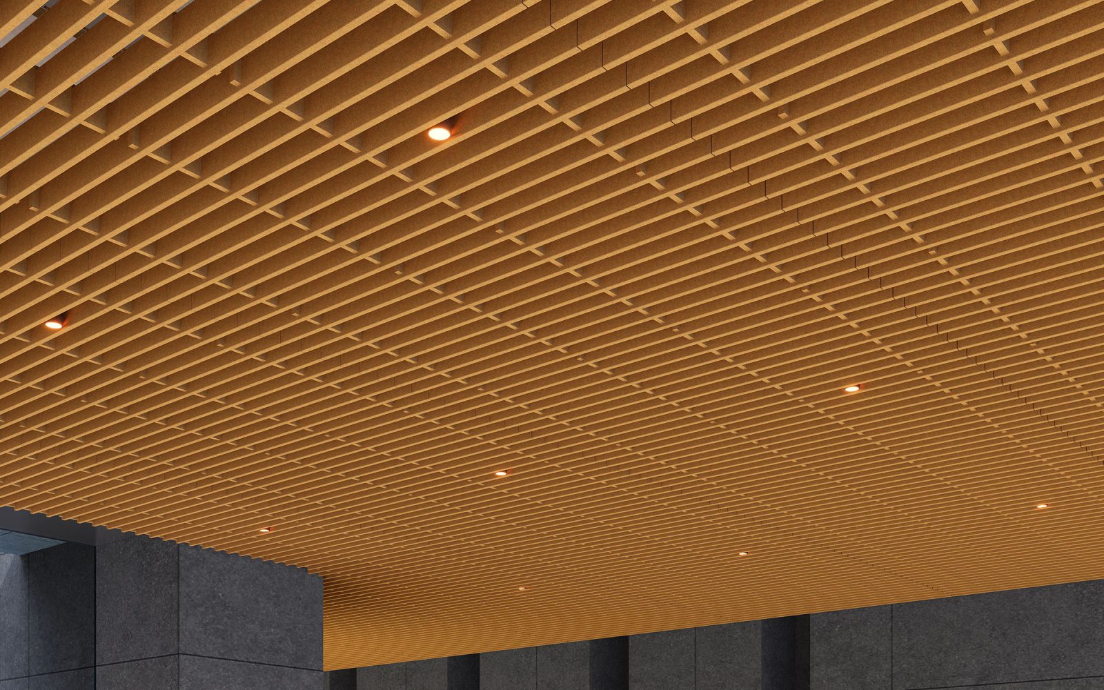 Rail, Road Ceiling Frames | Turmeric | Premier Collection