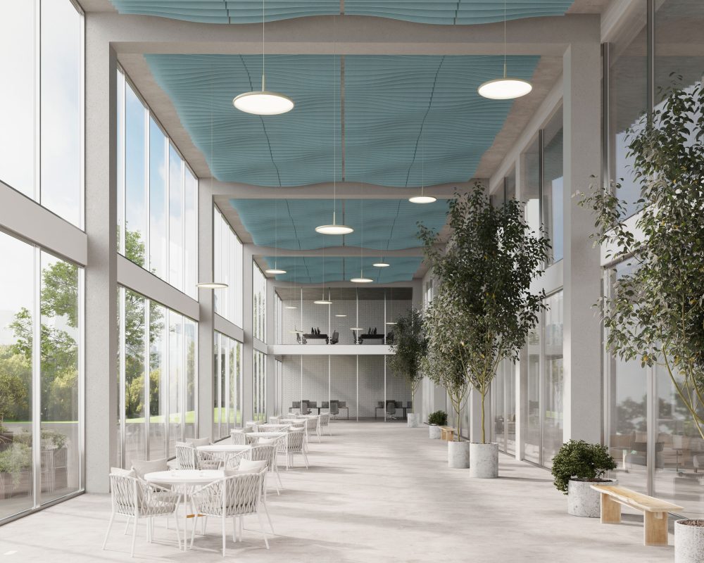 Fan Ceiling Baffles | Sea Salt | Premier Collection