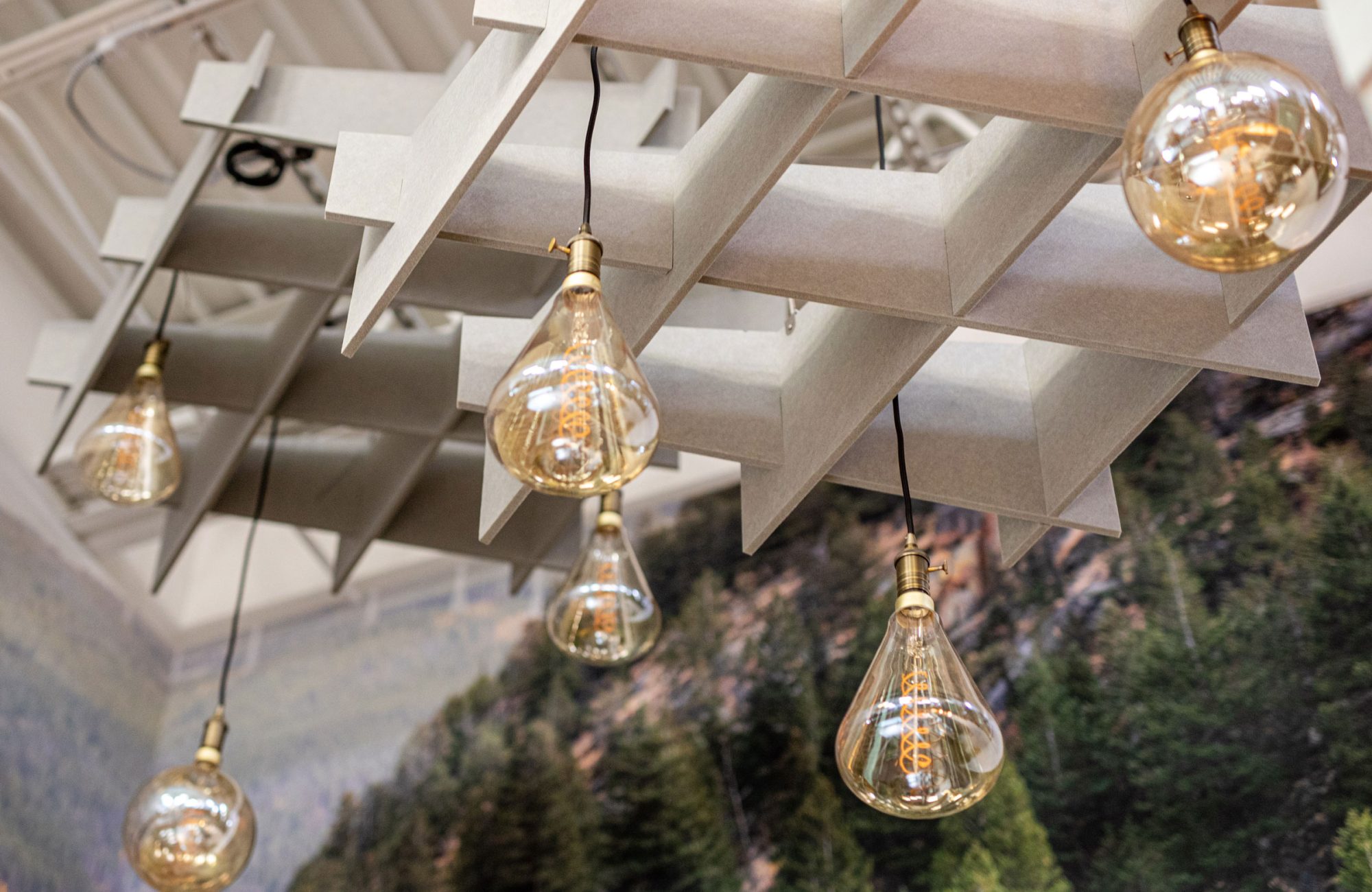 Interlace, Solus Ceiling Clouds | Pearl | Premier Collection