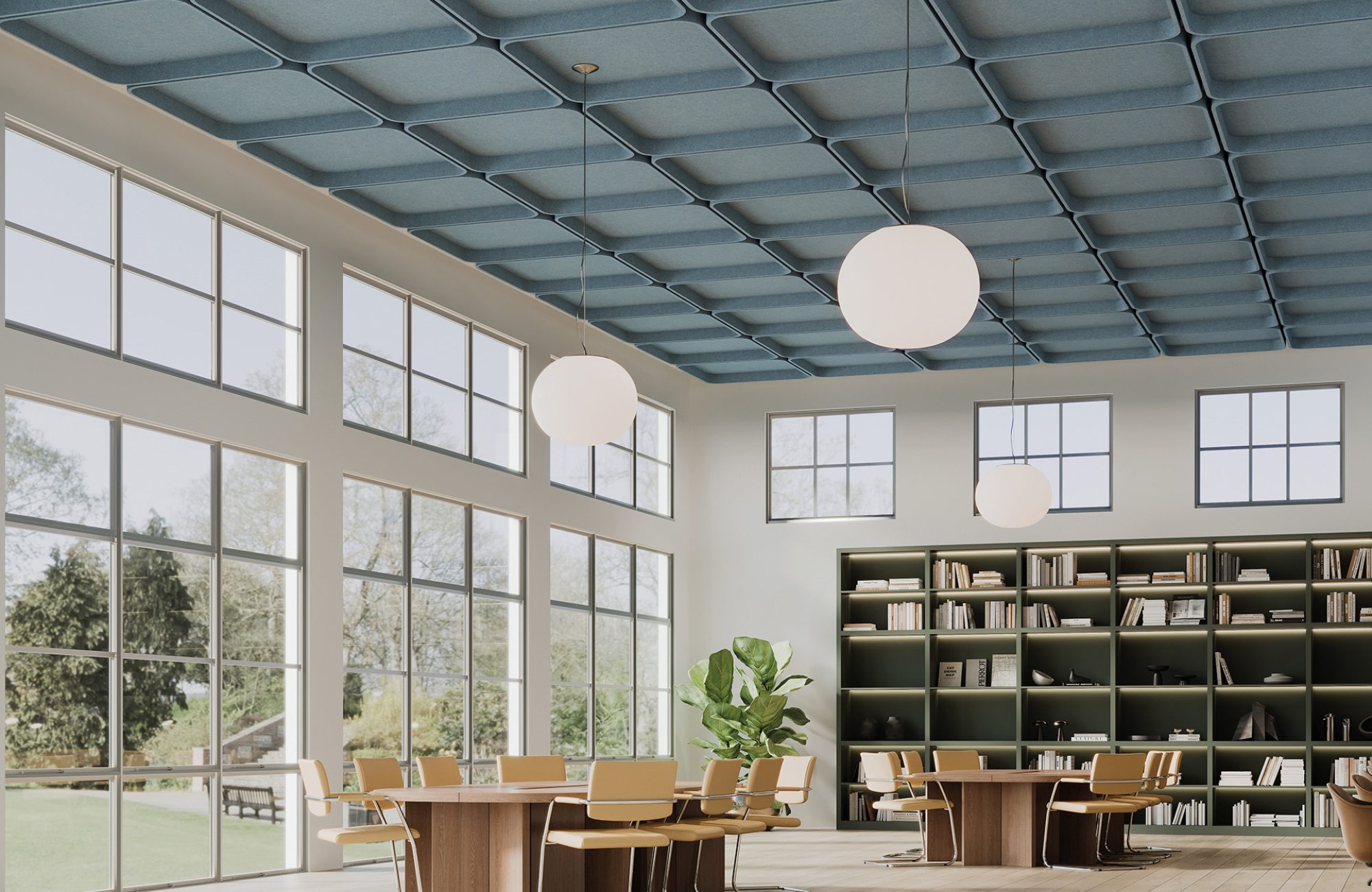 Recess, Fillet Ceiling Frames | Stonewash | Premier Collection