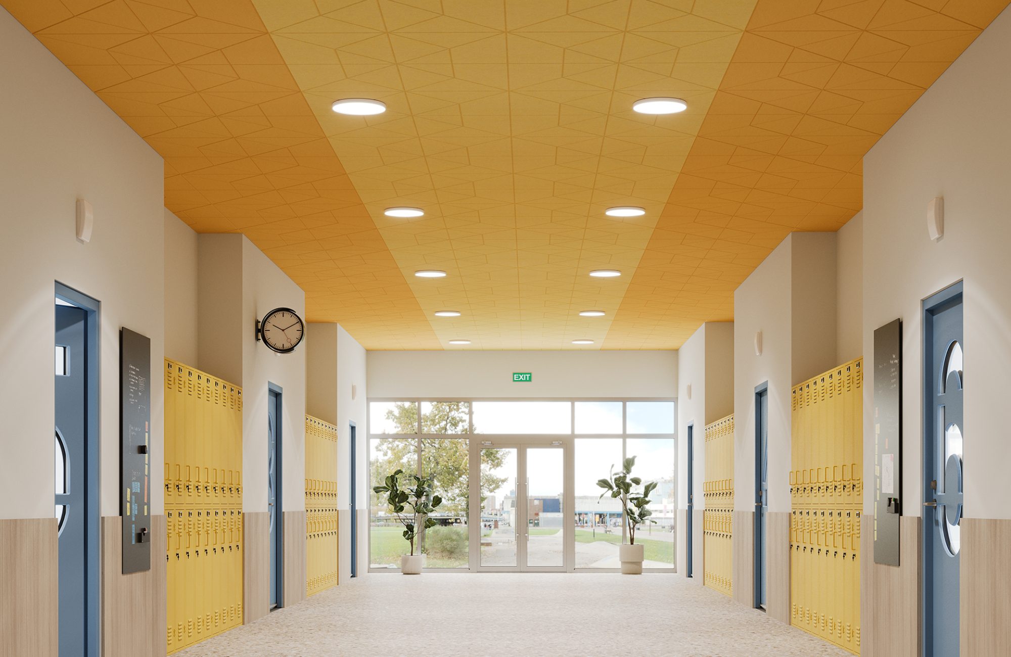 Fracture, Crow Ceiling Panels | Popcorn, Wheat | Premier Collection