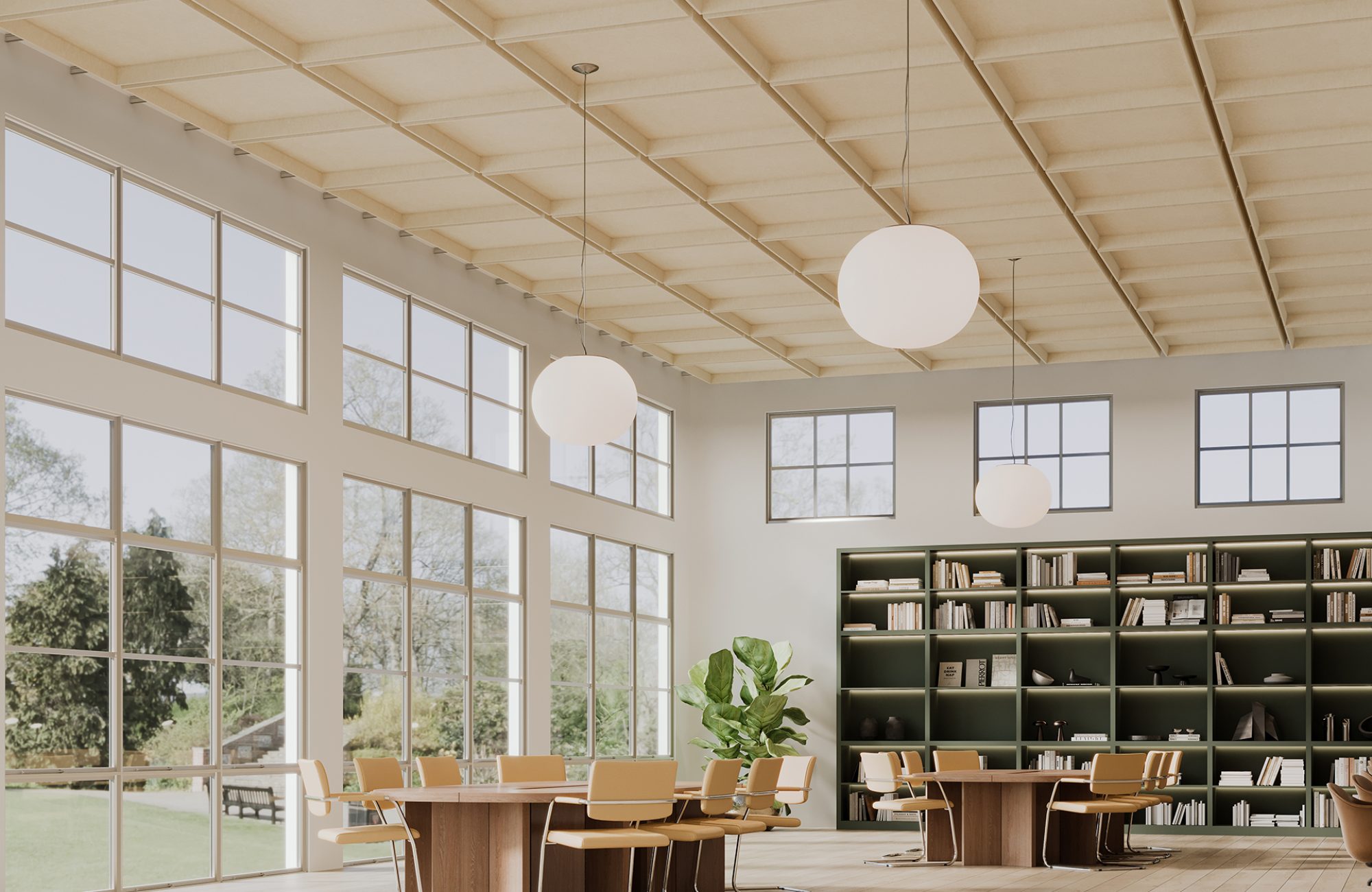 Recess, Chamfer Ceiling Frames | Pearl | Premier Collection