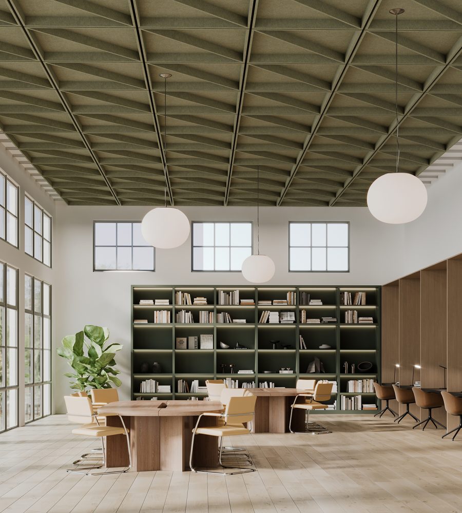 Recess, Cleft Ceiling Frames | Eucalyptus | Premier Collection