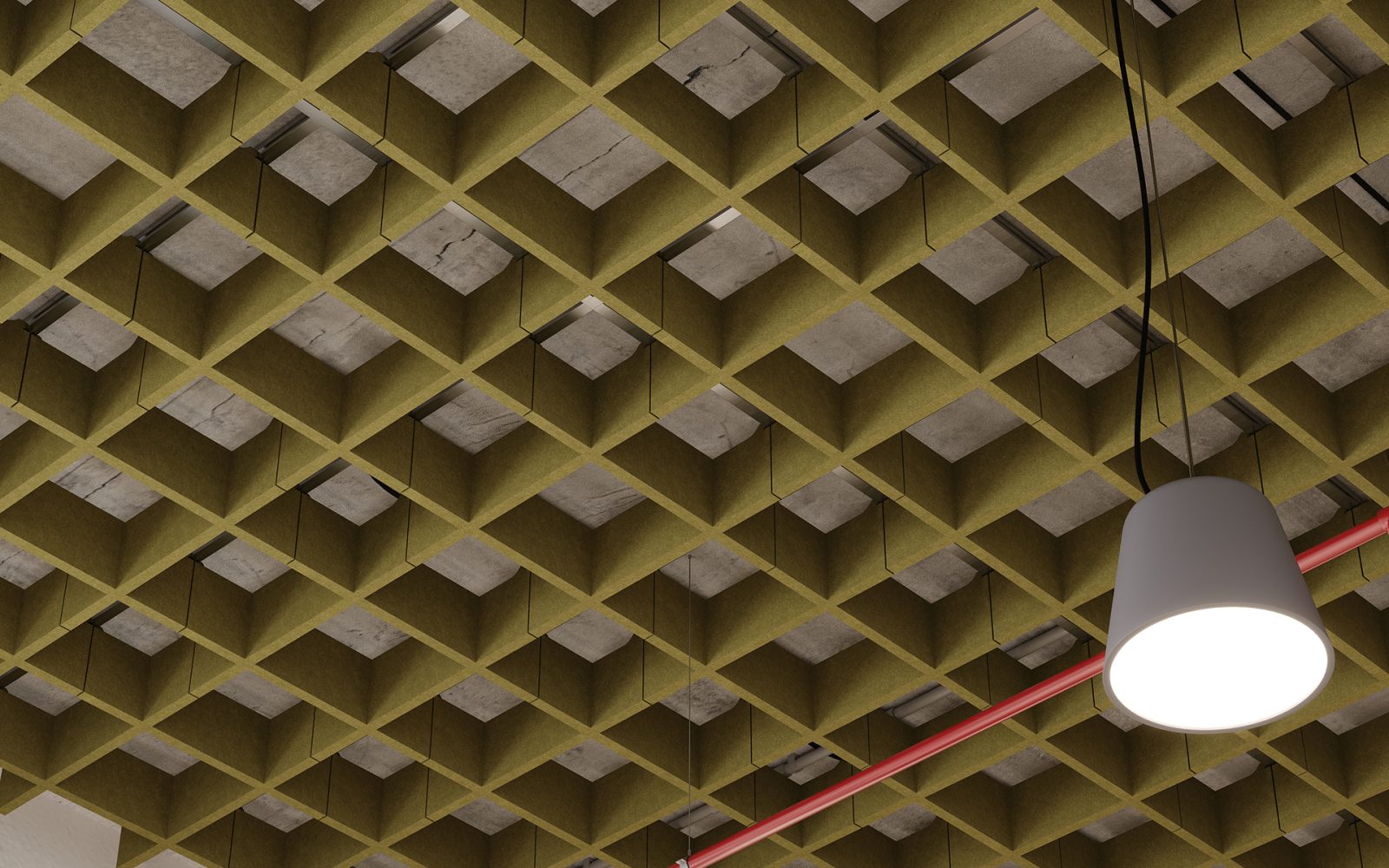 Woven, Buffalo Ceiling Frames | Eucalyptus | Premier Collection