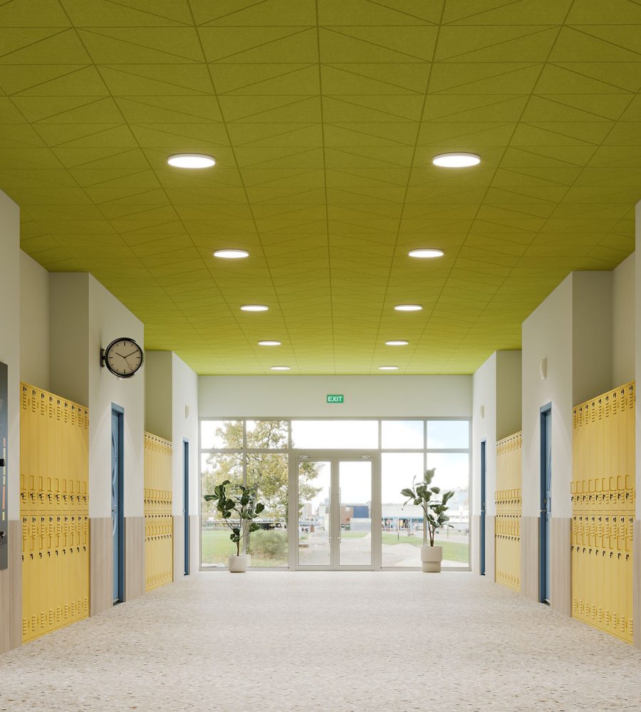 Fracture, Half Ceiling Panels | Wasabi | Premier Collection