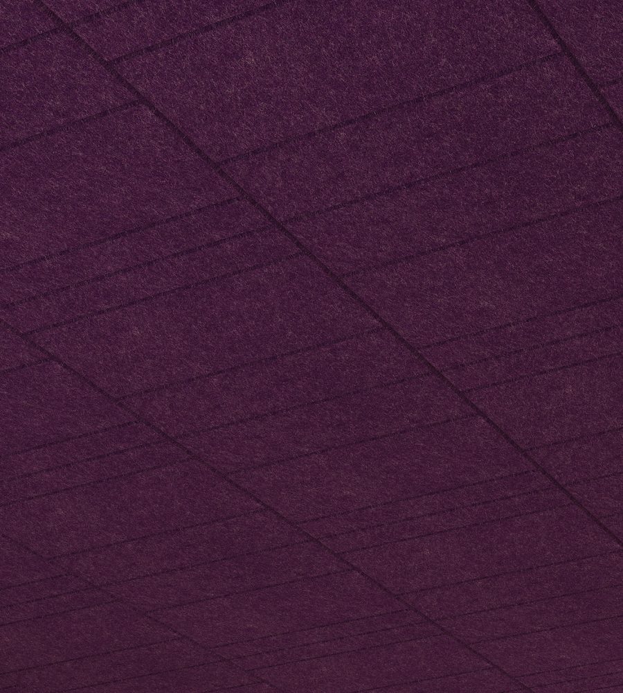 Fracture, Level Ceiling Panels | Berry | Premier Collection