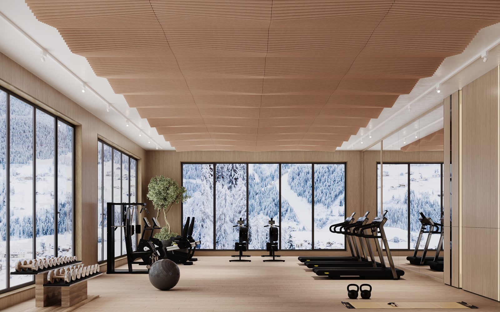 Rail, Lines Ceiling Frames | Quartz | Premier Collection