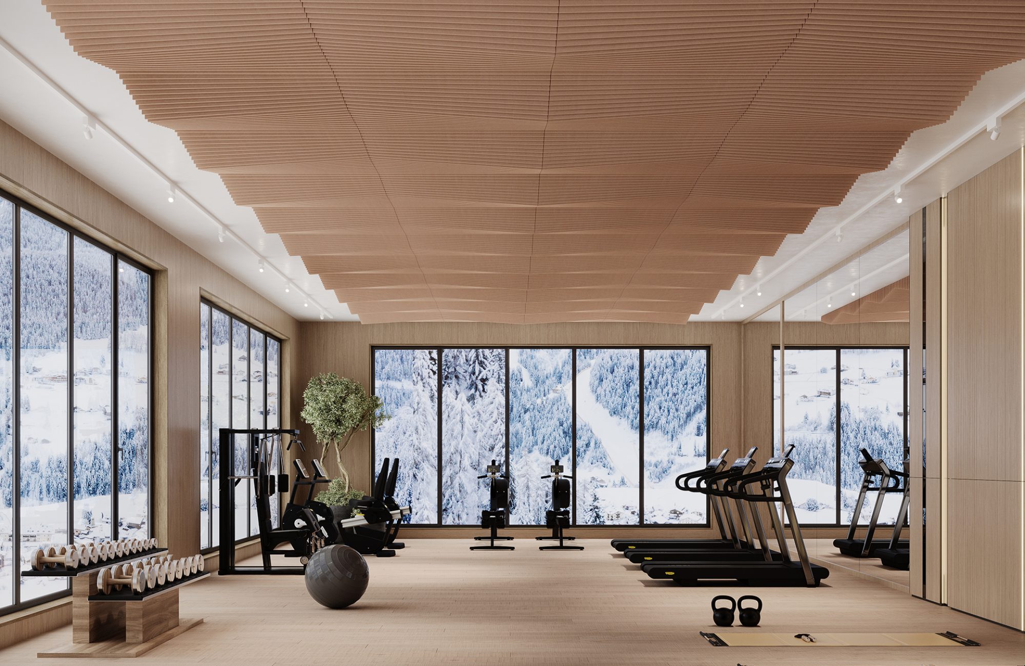 Rail, Lines Ceiling Frames | Quartz | Premier Collection