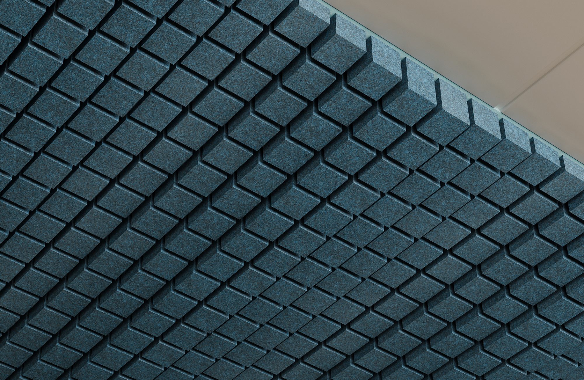 Mountain Vista Ceiling Frames | Denim | Premier Collection