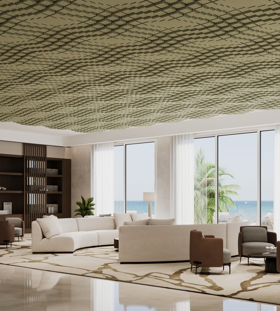 Vista, Oceanic Ceiling Frames | Celery | Premier Collection