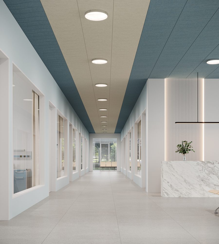 Fracture, Ornamental Ceiling Panels | Stonewash, Almond | Premier Collection