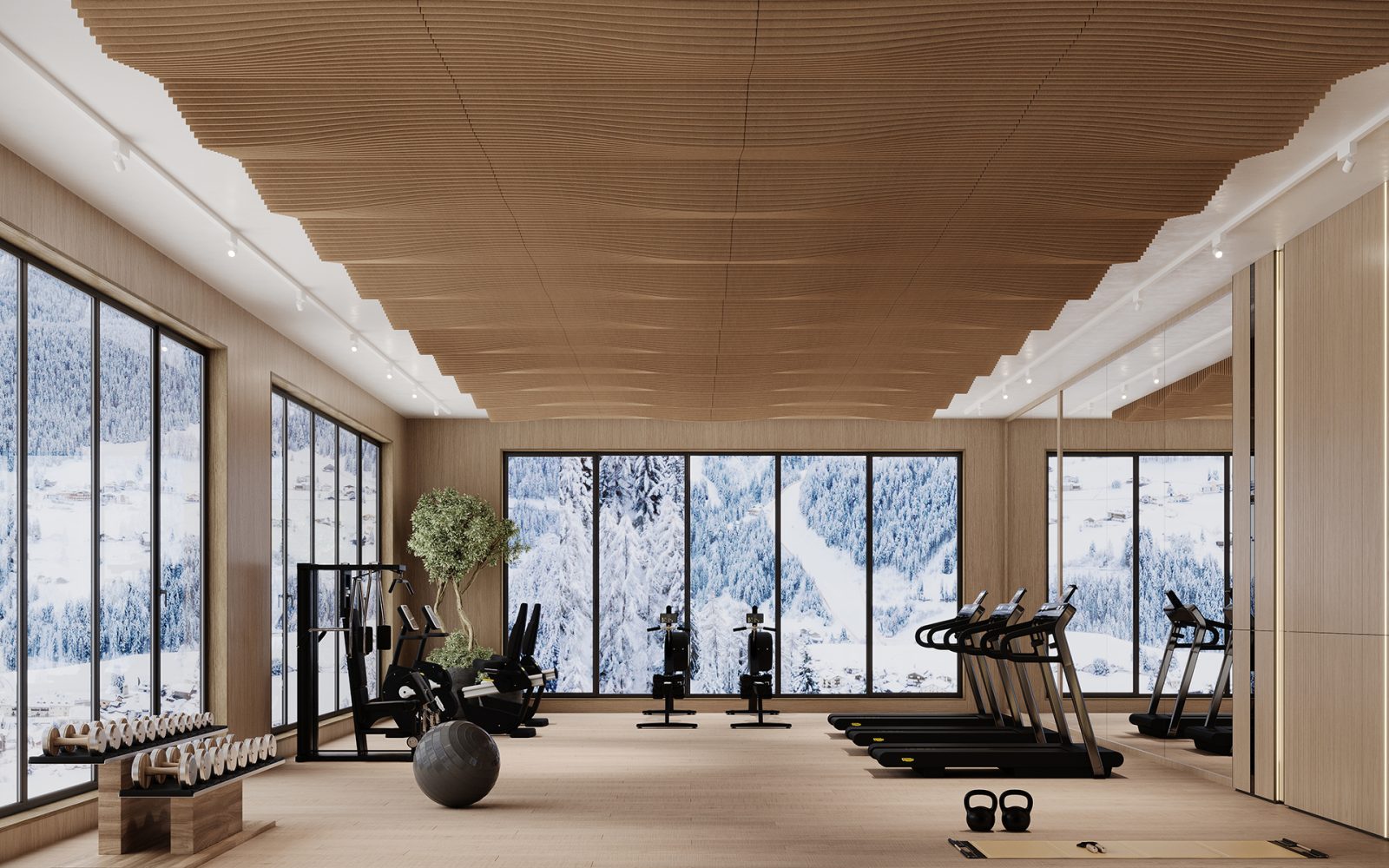 Rail, Passage Ceiling Frames | Umber | Premier Collection
