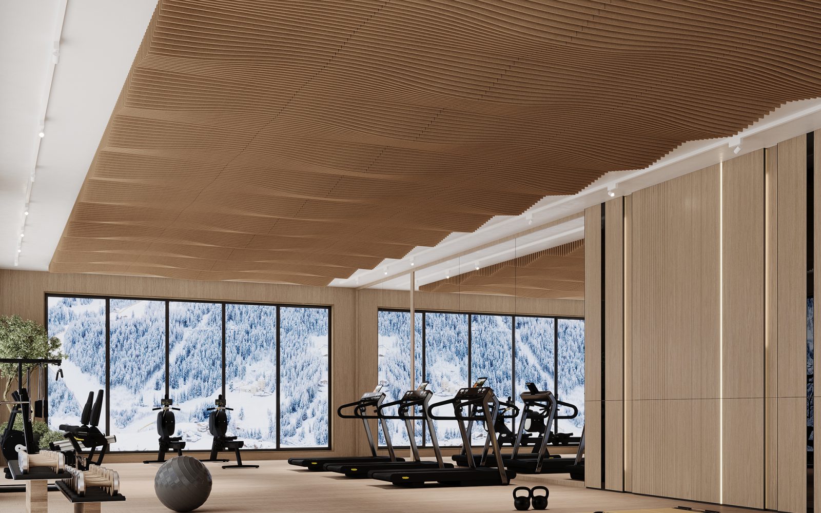 Rail, Passage Ceiling Frames | Umber | Premier Collection