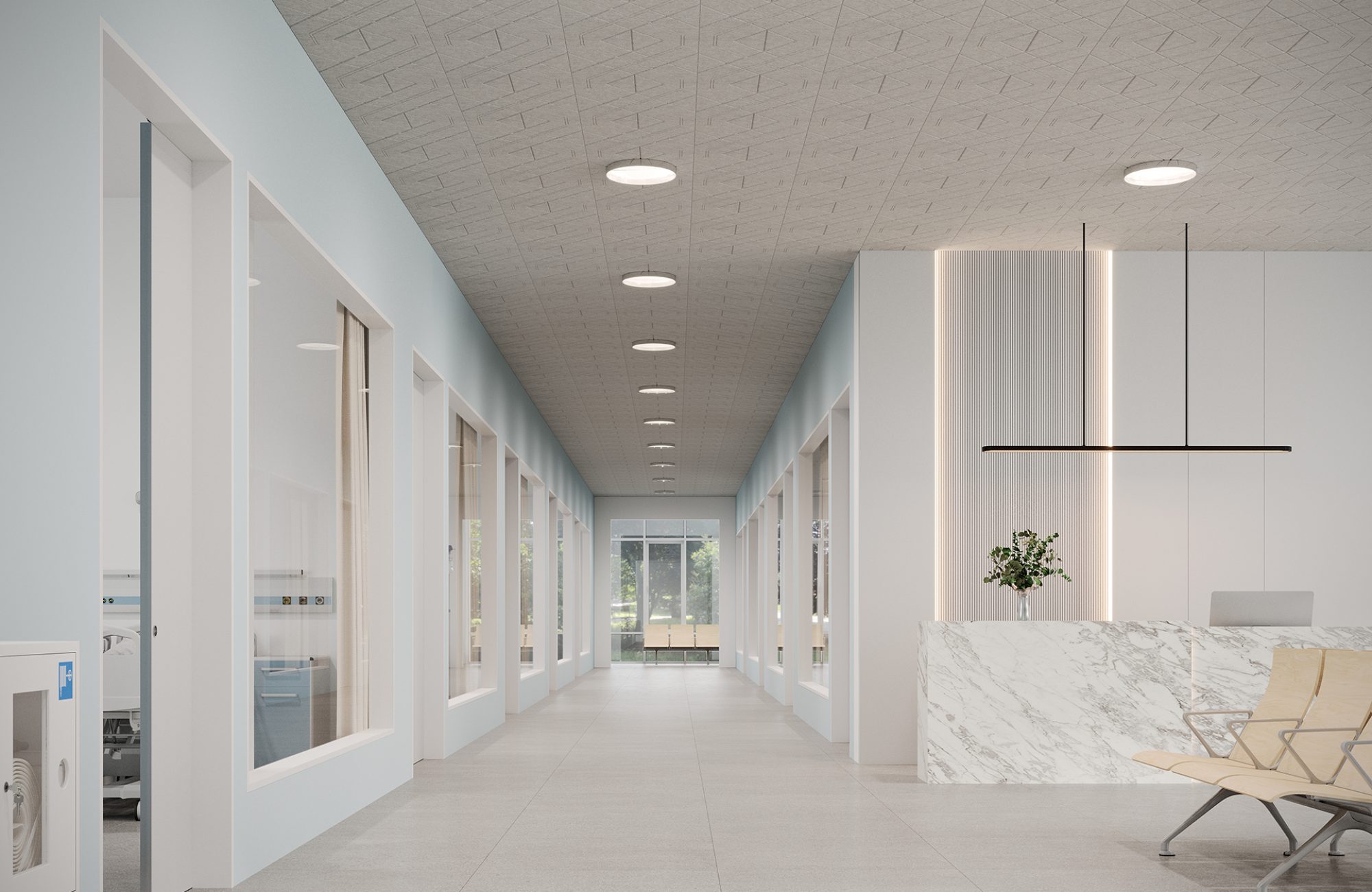 Fracture, Quilted Wall Panels | Platinum | Premier Collection