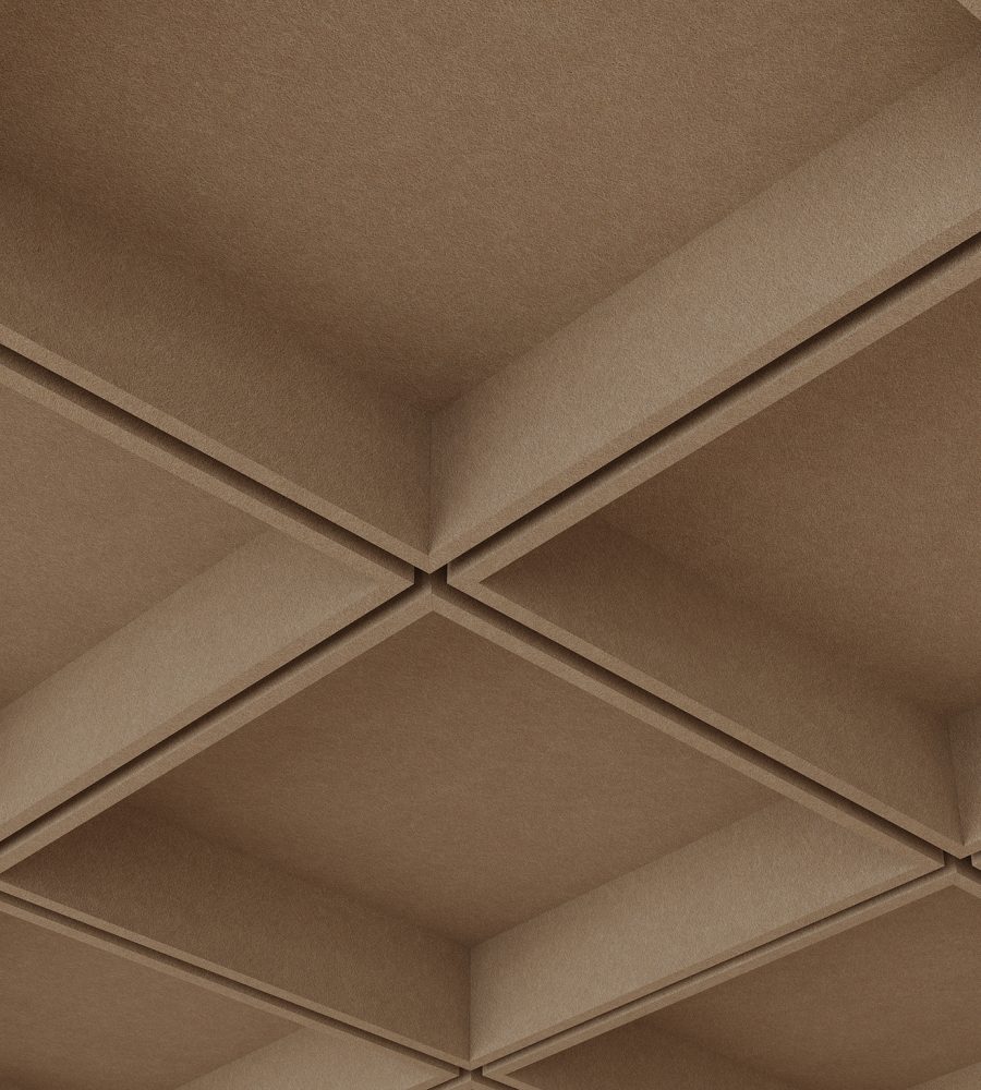 Recess, Waffle Ceiling Frames | Umber | Premier Collection