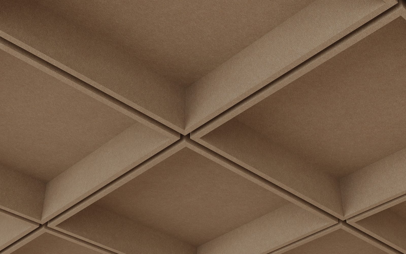 Recess, Waffle Ceiling Frames | Umber | Premier Collection