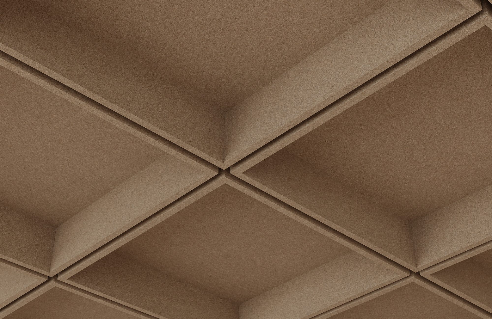 Recess, Waffle Ceiling Frames | Umber | Premier Collection