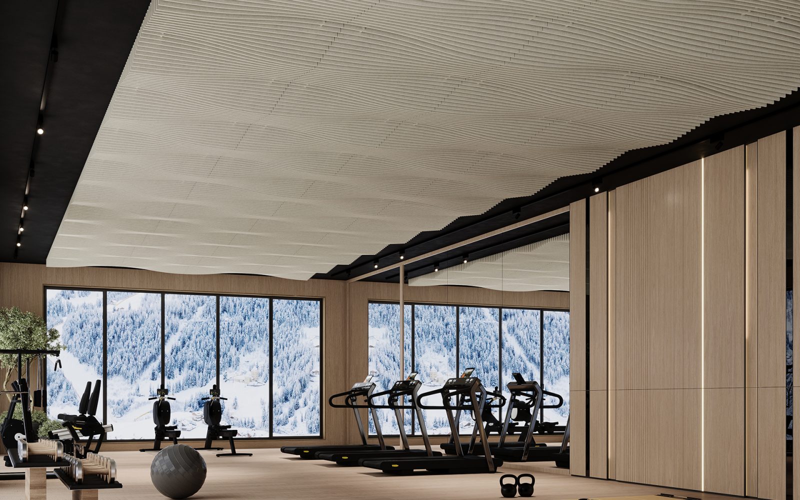 Rail, Ways Ceiling Frames | Almond | Premier Collection