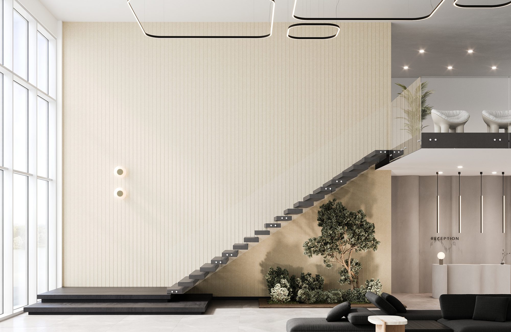 QuietForm, Fence Wall Panels | Ivory | Premier Collection