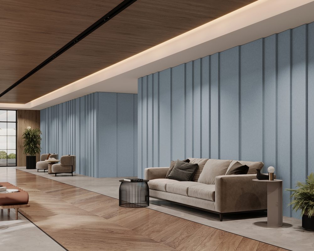 Pleat Wall Panels | Stonewash | Premier Collection