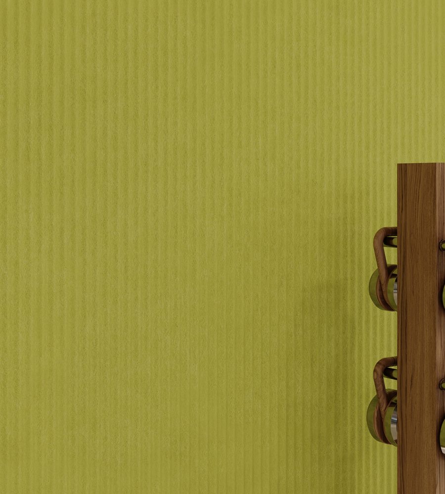 QuietForm, Ribbed B Wall Panels | Wasabi | Premier Collection